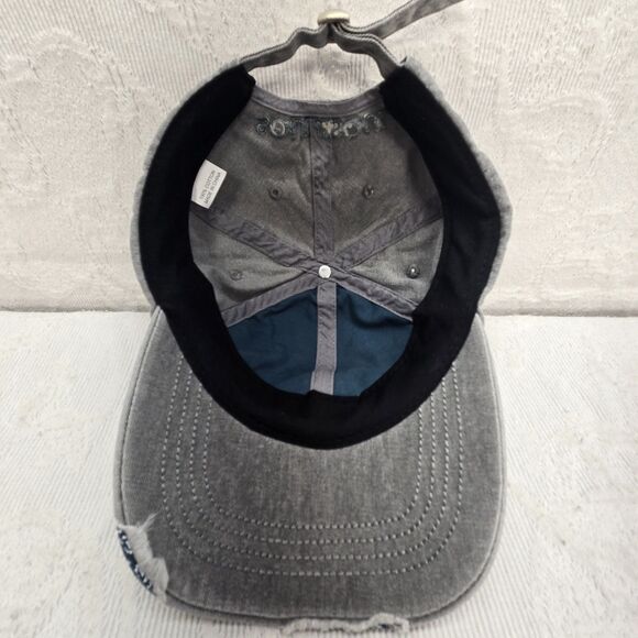 Soul 2 Soul Blue Distressed Hat Paisley Bandana Tim McGraw Faith Hill Tour Merch - Picture 6 of 7